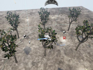 low poly fantasy game tree 05 3D Model