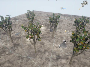 low poly fantasy game tree 05 3D Model
