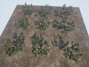 low poly fantasy game tree 07 3D Model