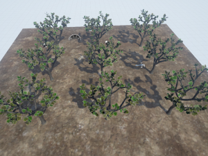 low poly fantasy game tree 08 3Dモデル