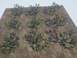 low poly fantasy game tree 08 3Dモデル