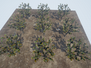 low poly fantasy game tree 11 3D Model