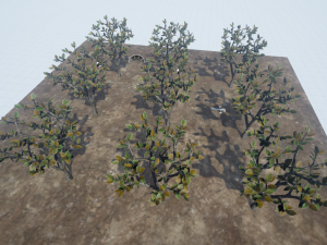 low poly fantasy game tree 11 3D Model