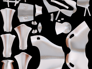 horse copper figure 3D 模型