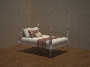 bed Model 3D