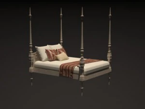 bed 3D Model