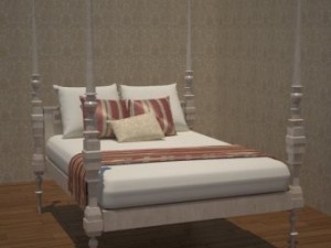bed Model 3D