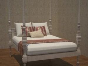 bed 3D Model