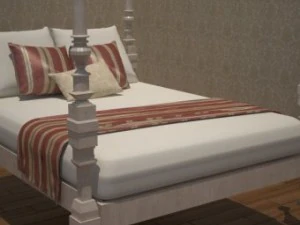 bed 3D Model