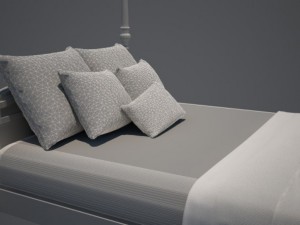 bed Model 3D