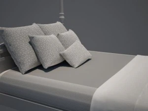 bed 3D Model