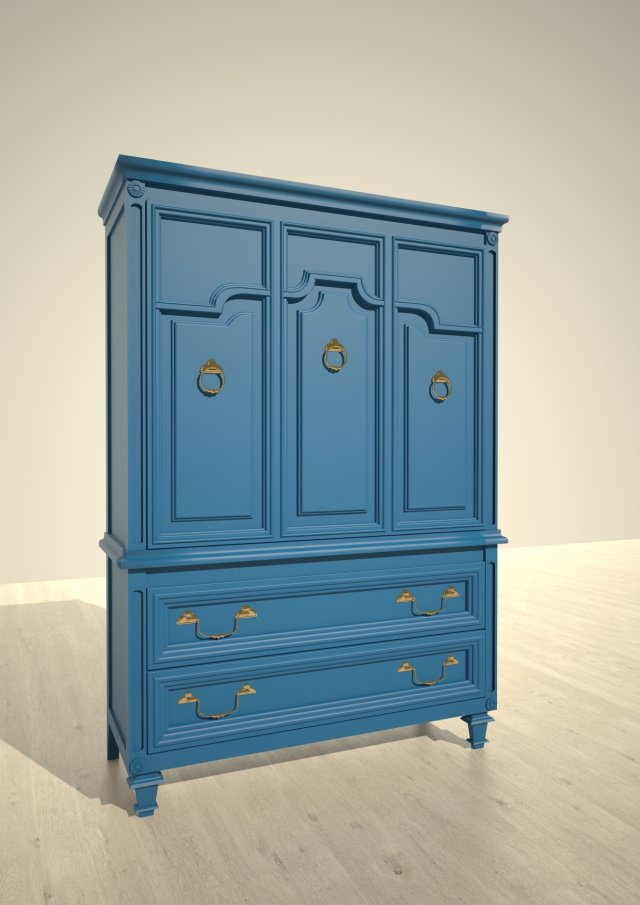 wardrobe Modelo 3D .c4d .max .obj .3ds .fbx .stl .blend 