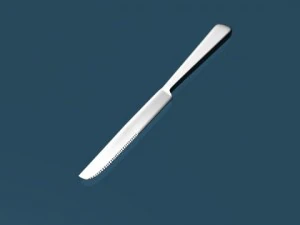 테이블 나이프 3D 모델