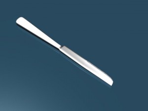 table knife 3D मॉडल