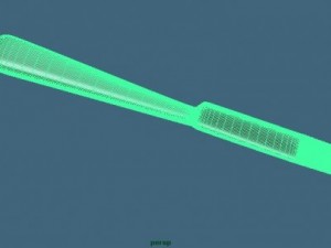 table knife 3D मॉडल