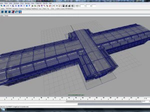 corridoio dell'astronave Modello 3D