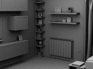 living room 2 3D Модель
