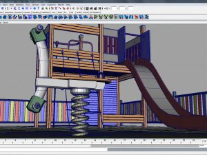 set da gioco Modello 3D