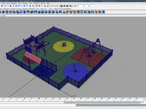 set da gioco Modello 3D