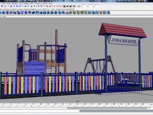 playground set 3D Model