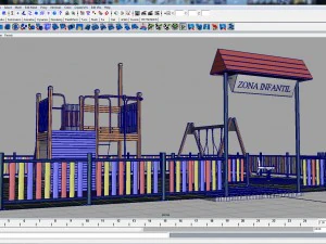 set da gioco Modello 3D