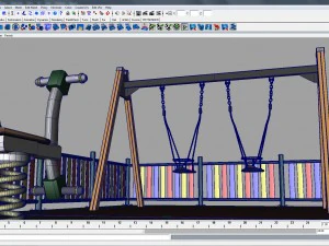 set da gioco Modello 3D