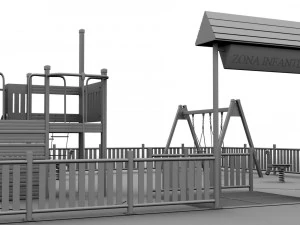 set da gioco Modello 3D