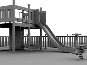 set da gioco Modello 3D