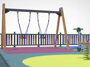 set da gioco Modello 3D