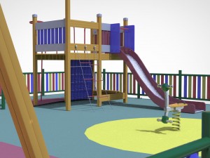 playground set 3D Model