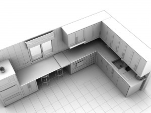 kitchen hd res 3D Model