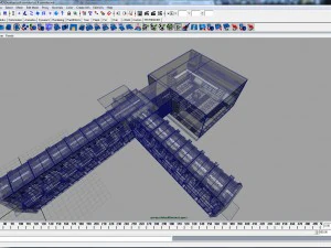 sci fi corridor 3D Model