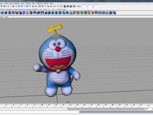 doraemon cat doll 3D Model