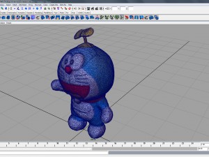 doraemon cat doll 3D Model