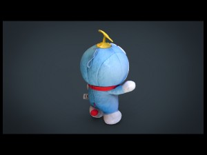 doraemon cat doll 3D Model