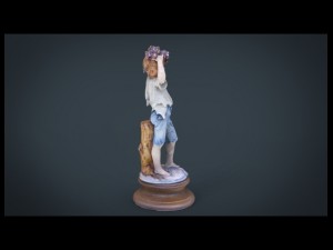 figure the grape picker Model 3D