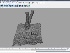 fiume dell'albero Modello 3D