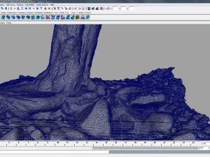 fiume dell'albero Modello 3D