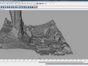 fiume dell'albero Modello 3D