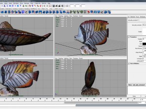 decorative fish Modello 3D