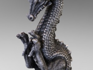 dragon candle 3D Model