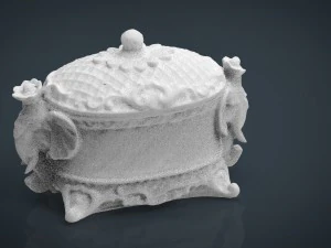 decorative jewelry box 3D Model