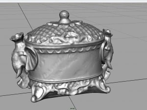 decorative jewelry box 3D Model
