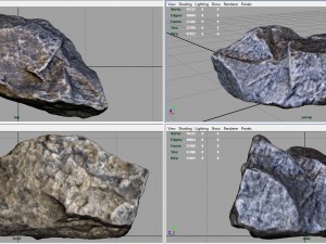 real stone 4 3D-Modell