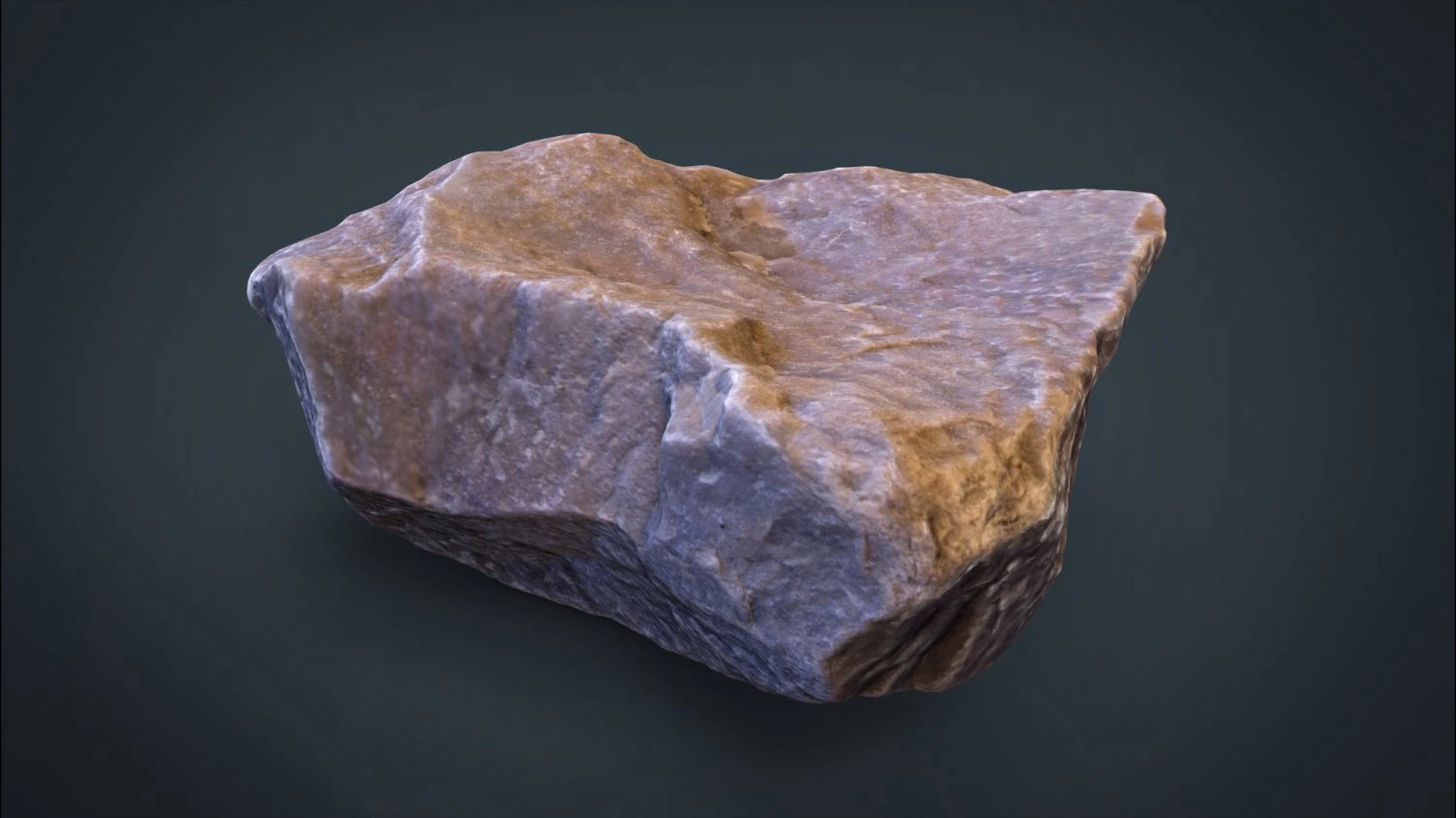 real stone 6 3D Model .c4d .max .obj .3ds .fbx .stl .blend 