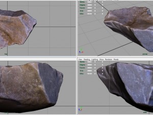real stone 6 Modèle 3D