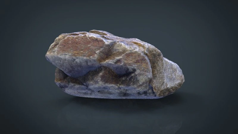 real stone 7 3D Model .c4d .max .obj .3ds .fbx .stl .blend 