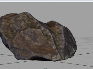 pedra real 8 Modelo 3D