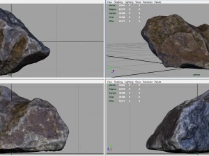 pedra real 8 Modelo 3D