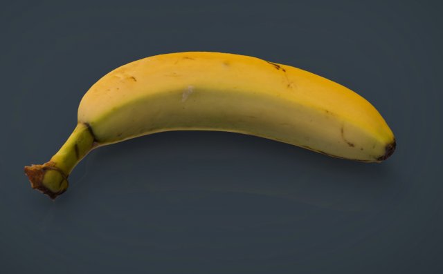 realistic banana 3D मॉडल .c4d .max .obj .3ds .fbx .stl .blend 